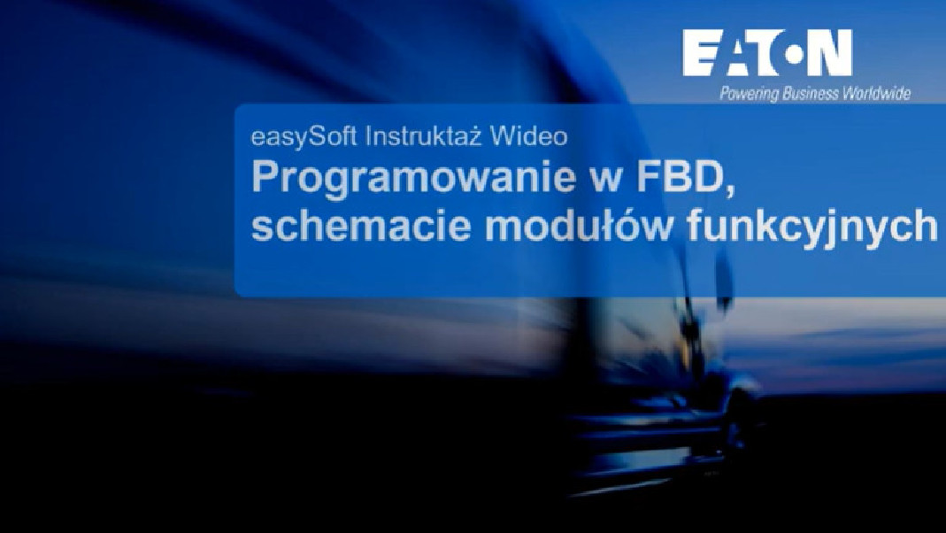Easy E4, easySoft - Programowanie w języku FBD